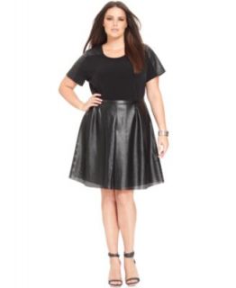 Double Duty Plus Size Cardigan, Shell & Full Skirt Look   Plus Sizes