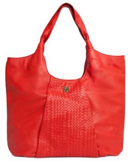 Elliott Lucca Handbag, Intreccio Leather Large Shopper   Handbags & Accessories