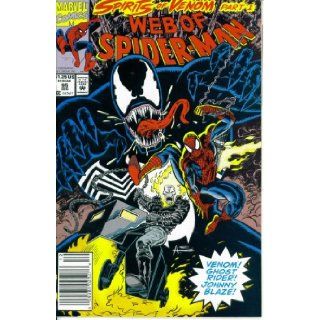 Web of Spider Man #95  Guest Starring Ghost Rider in "Storm Shadows" (Spirits of Venom   Marvel Comics) Howard Mackie, Alex Saviuk Books
