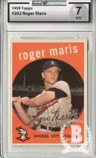 1959 Topps #202 Roger Maris   GAI NrMt (7) at 's Sports Collectibles Store