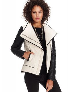 W118 by Walter Baker Coat, Ciara Quilted Colorblocked   Coats   Women