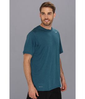 Nike Legend Dri FIT™ Poly S/S Crew Top Night Factor/Carbon Heather/Matte Silver