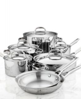 J.A. Henckels Zwilling Sensation 5 Ply Stainless Steel 10 Piece Cookware Set   Cookware   Kitchen