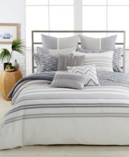 Martha Stewart Collection Bedding, Painted Chevron 6 Piece Comforter Set   Bed in a Bag   Bed & Bath