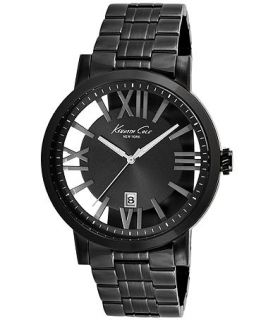 Kenneth Cole New York Mens Gunmetal Ion Plated Stainless Steel Bracelet Watch 43mm KC9316   Watches   Jewelry & Watches