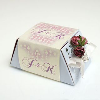 ten stackable chocolate wedding favours by fairy tale gourmet