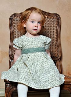 girls organic cotton 'dorothy' party dress by bamboo baby