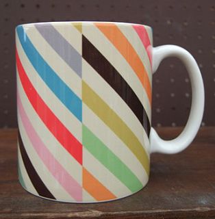patterned mugs by petra boase