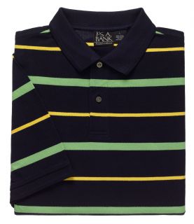 Traveler Short Sleeve Patterned Polo JoS. A. Bank