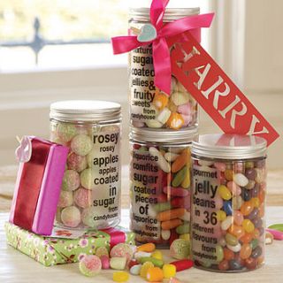 retro sweets jar by candyhouse