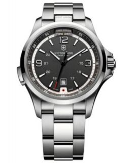 Victorinox Swiss Army Watch, Mens Alliance Stainless Steel Bracelet 241473   Watches   Jewelry & Watches