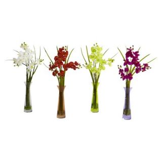 Nearly Natural Art Plant Orchid   Multicolor (18)