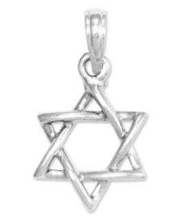 14k Gold Pendant, Star of David Charm   Necklaces   Jewelry & Watches