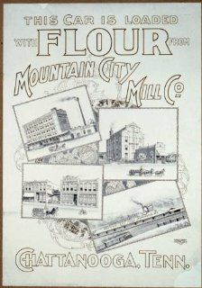 Photo Flour from Mountain City Mill Co., Chattanooga, Tennessee, TN, 1898, flour mill   Prints