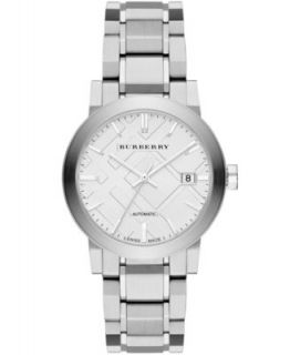 Burberry Watch, Womens Swiss Chronograph The City Stainless Steel Bracelet 38mm BU9750   Watches   Jewelry & Watches