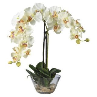 Nearly Natural Arrangement   Orchid White (18)