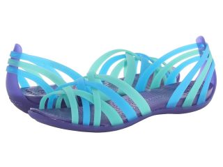 Crocs Huarache Flat Womens Sandals (Blue)