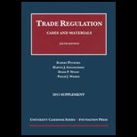 Trade Regulation 2013 Supplement
