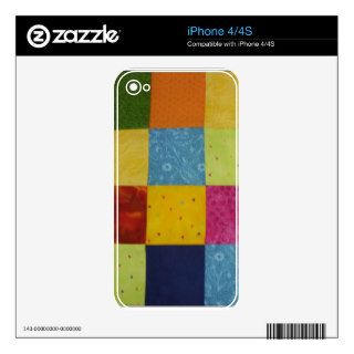 Patchwork iPhone Skin iPhone 4S Skins