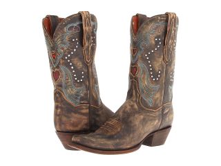 Dan Post Steel Heart Cowboy Boots (Brown)