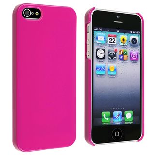 BasAcc Hot Pink Ice cream Snap on Case for Apple iPhone 5 BasAcc Cases & Holders