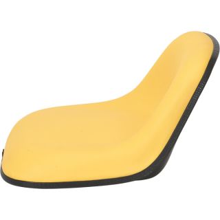 A & I Low-Back Universal Replacement Lawn and Garden Tractor Seat — Yellow, Model# LMS2002YL  Lawn Tractor   Utility Vehicle Seats