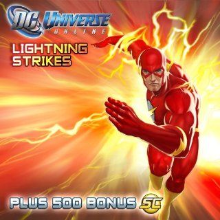 DC Universe Online Lightning strikes Bundle + 500 Bonus SC [Online Game Code] Video Games