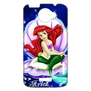 key Custombox Funny Design Ariel the Little Mermaid Cartoon for HTC ONE X Best Durable Plastic Case Cell Phones & Accessories