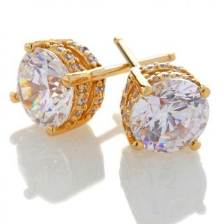 Jean Dousset Absolute Round Pavé Stud Earrings