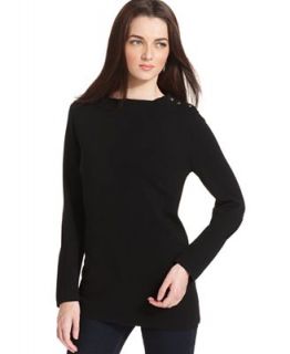 Jones New York Long Sleeve Solid Sweater   Sweaters   Women