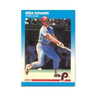 1987 Fleer #187 Mike Schmidt at 's Sports Collectibles Store