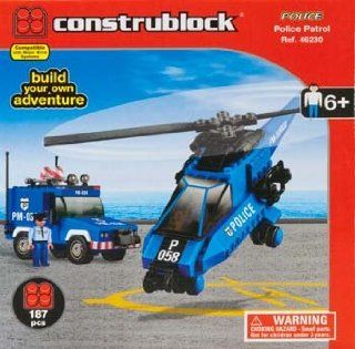 4623 Construblock Police Patrol 187pcs Toys & Games