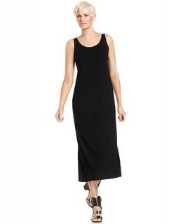 Eileen Fisher Sleeveless Scoop Neck Maxi Dress   Dresses   Women