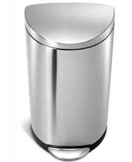 simplehuman Deluxe Semi Round Step Trash Can, 40 Liter   Kitchen Gadgets   Kitchen