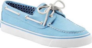Womens Sperry Top Sider Bahama 2 Eye   Turquoise Canvas Slip on Shoes
