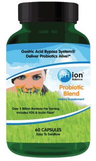 pHion Balance   Probiotic Blend With FOS & Inulin Fiber   60 Tablets