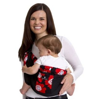 Balboa Baby Four Position Adjustable Sling Carrier   Red Poppy Trim