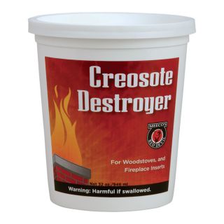 Meeco's Red Devil Creosote Destroyer — Four 5-Lb. Tubs, Model# 27  Chimney Brushes   Cleaners
