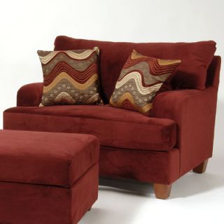 Serta Upholstery Chair and Ottoman