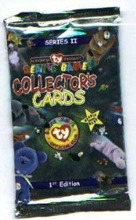 Beanie Babies 1st Edition Official Collector's Cards   Series II (1 sealed pack) Toys & Games