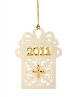 Lenox Christmas Ornament, 2011 Year to Remember Gift   Holiday Lane