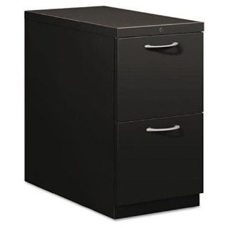 HON 18830AS   Flagship Mobile File/File Pedestal, Arch Pull, 28 7/8d, Charcoal  Mobile File Cabinets 
