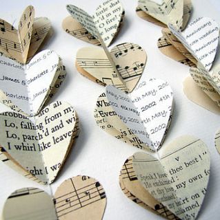 personalised heart strings artwork by remade