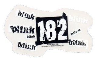 Blink 182   Clear Window Sticker / Decal Automotive