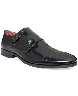 Kenneth Cole Shoes, Dot ted Line Leather Monk Strap Shoes   Shoes   Men
