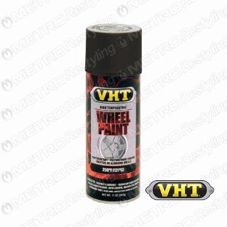 VHT Wheel Paint SP183 Satin Black 11 oz Spray Automotive