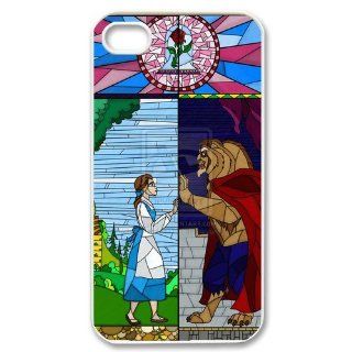 Personalized Beauty and the Beast Protective Snap on Cover Case for iPhone 4/4S BATB183 Cell Phones & Accessories