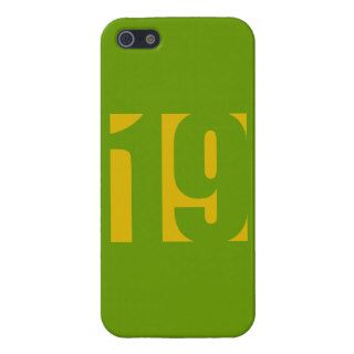 Square No. 19 Graphic Case For iPhone 5/5S