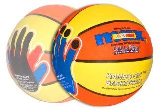 Hands On 28.5" Woman's/Intermediate Rubber Basketball  Hands On Basketball Women S Size  Sports & Outdoors