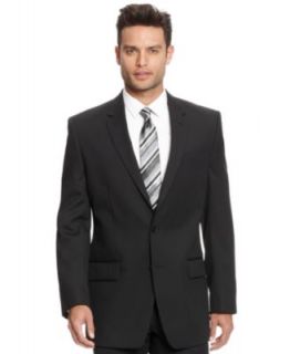 Alfani Suit Separates Black Solid Texture   Suits & Suit Separates   Men